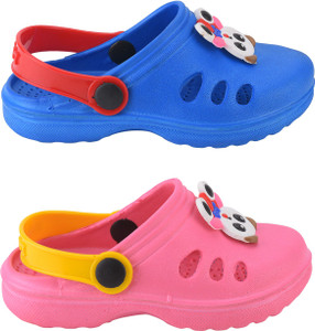 J0YJ0 Boys & Girls Sling Back Clogs