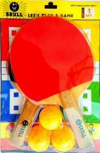 kartplus Amazing Table Tennis Play Set combo ( 2 Bat and 3 TT balls ) Gift Ping Pong Game Multicolor Table Tennis Racquet
