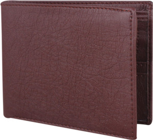 RPF Men Trendy Brown Artificial Leather Wallet