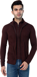 Black Collection Solid Men Polo Neck Brown T-Shirt