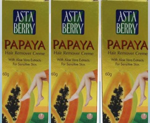 ASTABERRY Papaya Hair Removal Creme (Set of 3) 180g Cream