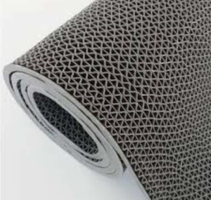 AMRO HOME NEEDS Grey PVC Runner