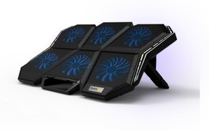 Cosmic Byte Meteroid Ergonomic Cooling Pad with Adjustable Height