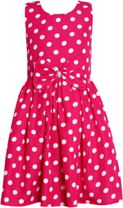 Alisha Moda Indi Girls Midi/Knee Length Casual Dress