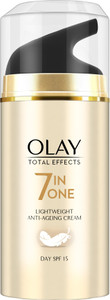 OLAY Total Effects Cream with Vitamin C,B5 Niacinamide,Green Tea