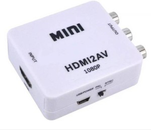 TERABYTE HDMI TO AV SELECTOR BOX 1080P HD VIDEO CONVERTER Media Streaming Device