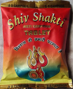 SHIV SHAKTI ARTI CAMPHOR TABLET 100G