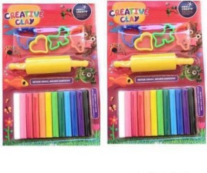 NIA Play And Learn Clay For Kids ( MULTICOLOR)( Set Of 1 ) - Play