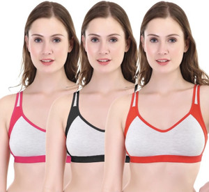 oxbeery Girls Sports Non Padded Bra