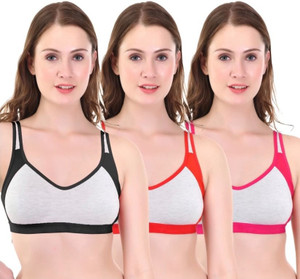 oxbeery Girls Sports Non Padded Bra