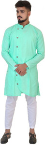 seawind Men Solid Asymmetric Kurta