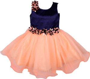 Wishkaro Girls Midi/Knee Length Party Dress
