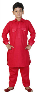 jbn CREATION Boys Pathani Suit Set