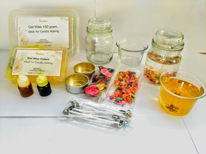 IKALAA Gel wax candle making kit(small)