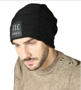 Frackson Solid Beanie Cap