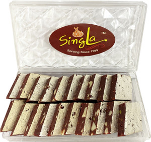 Singla Anjeer Burfi Sweets 200g Box