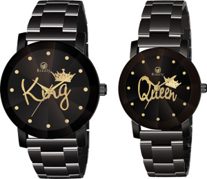 Rizzly Designer Analog Watch  - For Couple