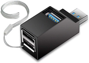 spincart 3 Port USB 2.0 Mini USB Hub with Lanyard, Unique Sleek Lightweight and Compact 3 Port USB 2.0 Mini USB Hub with Lanyard, Unique Sleek Lightweight and Compact USB Hub