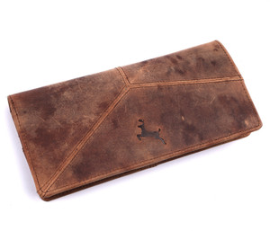 Imex International Men & Women Casual Brown Genuine Leather Wallet