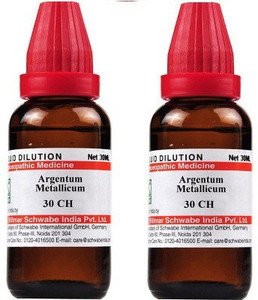 Dr.Willmar Schwabe India Argentum Metallicum 30CH Liquid