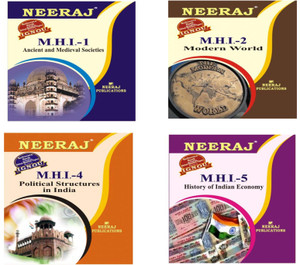 IGNOU M.A 1st Year Help Book Combo- MHI 1 ! MHI 2 ! MHI 4 ! MHI 5 ...