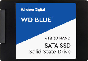 WD WD Blue 4 TB Desktop Blue SATA III Internal Solid State Drive