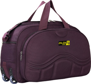 DILOX waterproof lightweight 40 liters travel duffel trolley bags with two wheels Small Travel Bag