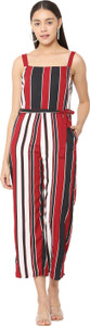 J R FASHION Striped Women Jumpsuit