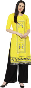 1 Stop Fashion Women Printed Pathani Kurta