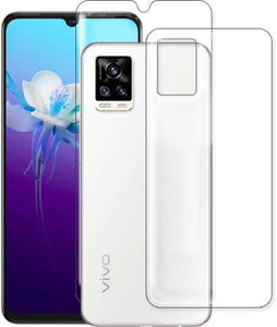 SOLIVAGANT Front and Back Tempered Glass for Vivo V20