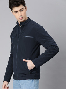 वरोगन पुरुषों के लिए सॉलिड फुल स्लीव जैकेट