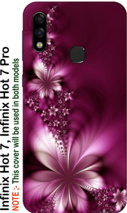 FITCART Back Cover for Infinix Hot 7