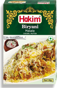 HAKIM India'S 1St Authentic Mughlai Biryani Masala - Pack of 12 - 50 Grams Each