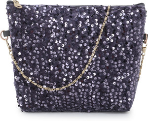 Brightfashion Blue Sling Bag BRGHT-SLING-BAG-107-NAVY BLUE