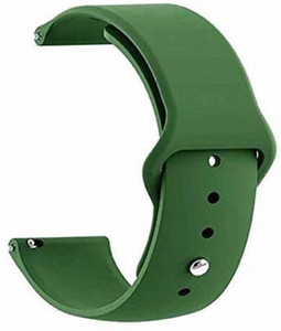 Senix Silicon Band Sam 22mm Dark Green 22 mm Silicone Watch Strap