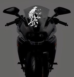 Sivan Sticker Decoration Designs 20 cm Lord Shiva Wall, Car, Bike Sticker (20X13 cm ...