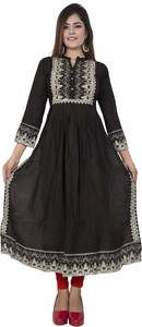 KAKAJEE Women Printed Straight Kurta