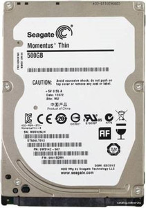 Seagate SGT500 Thin 500 GB Laptop Internal Hard Disk Drive (HDD