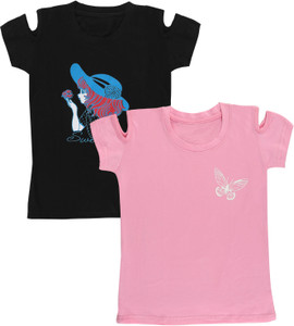 Fasla Girls Casual Cotton Blend Top
