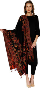 swi stylish Wool Paisley Women Shawl