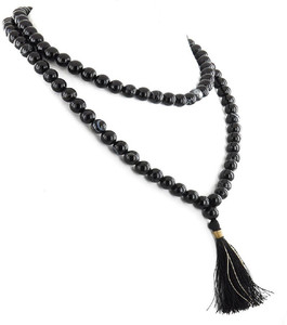 Jaipur Gemstone Sulemani Hakik Mala for Men & Women Chalcedony Stone Chain Set