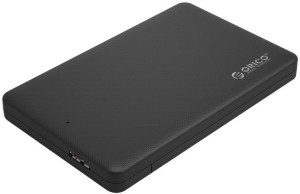 ORICO 2577U3-BK-EP 2.5 inch SATA SSD HDD Enclosure High Speed USB 3.0 Plug & Play Internal HDD Enclosure