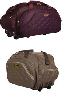 Inte Enterprises Duffel Strolley Bag Combo