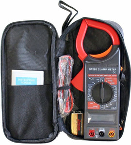 GoodsBazaar Dt-266 Digital Clamp Meter DT266 Clipon Meter Tong Tester Digital Multimeter