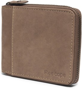 ree cope Men Casual, Casual, Trendy Brown Genuine Leather Wallet
