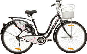 BSA HAZEL 26 BLACK 26 T लड़कियाँ की साइकिल / महिला साइकिल