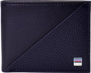 TOMMY HILFIGER Men Blue Genuine Leather Wallet