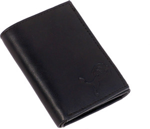 IBEX Men Casual, Formal, Travel, Evening/Party Black Artificial Leather Wallet