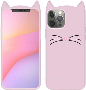 CASE CREATION Back Cover for Apple iPhone 12 Pro Cases 3D Premium Cover Meau silicone