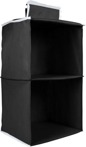 फ्लिपकार्ट स्मार्टबाय hanging organizer 2 Shelves Wardrobe Organiser, Black